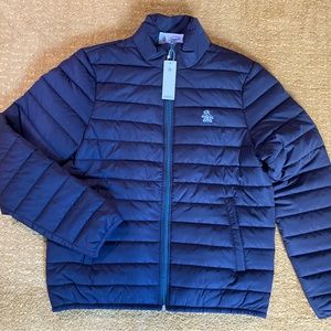 Original Penguin (black) quilted jacket